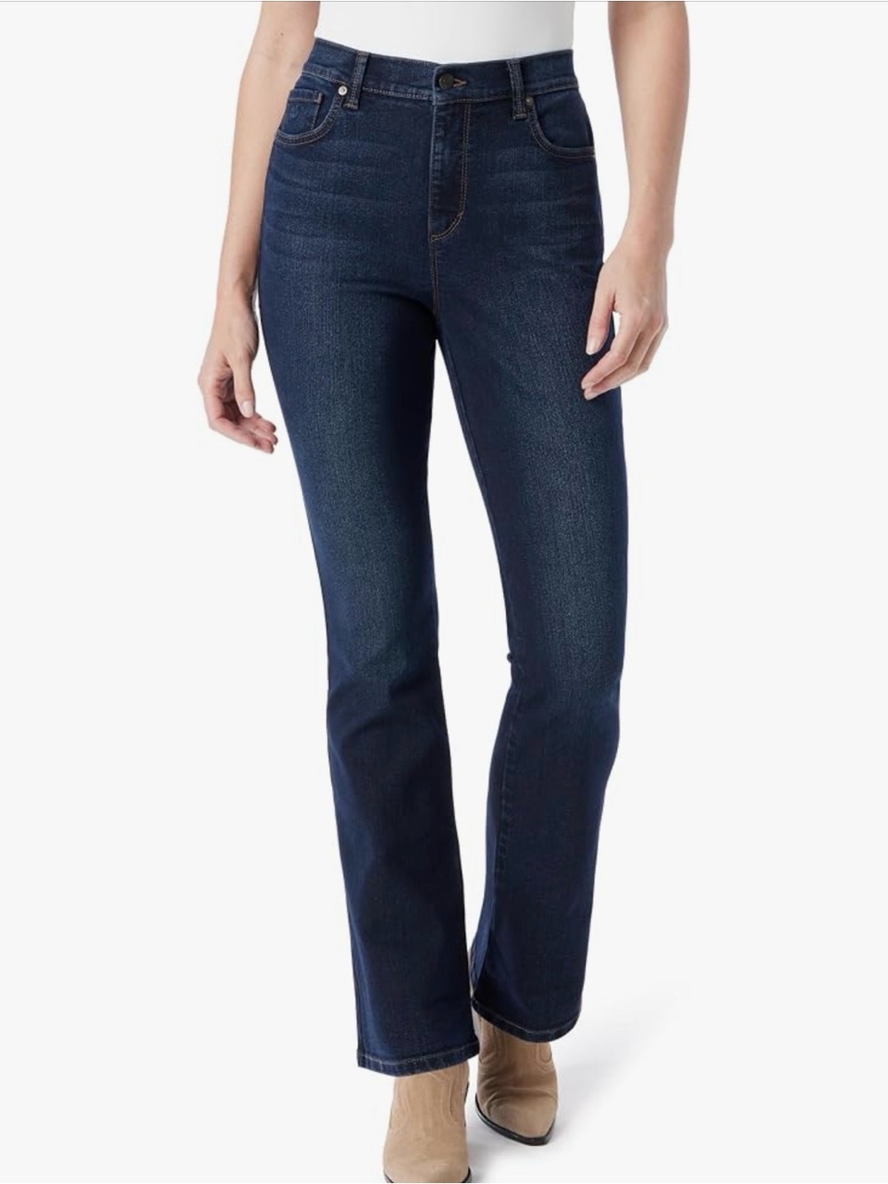 Gloria Vanderbilt Amanda Boot Jeans – Size 14 – Castlewood Wash
